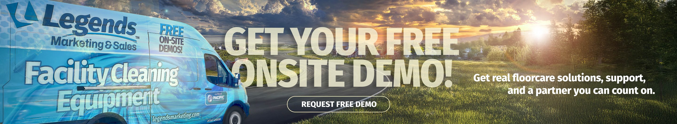 Get your free onsite demo — real floorcare solutions, support, and a partner you can count on