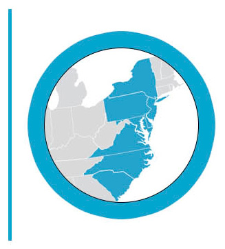 Mid-Atlantic region graphic
