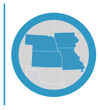 Midwest Central region graphic