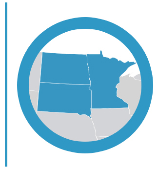 Upper Midwest region graphic